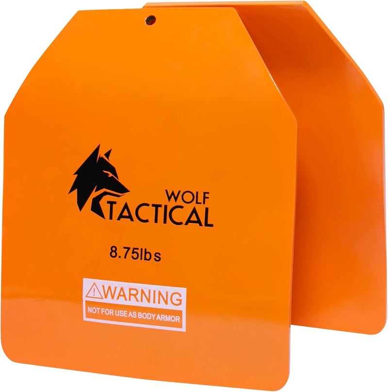 WOLF TACTICAL Curved Weight Vest Plates – 5.75/8.75/14.5LB Pairs – Contoured Ergonomic Fit – WODs, Strength Training, Running, Heavy Workouts - Image 1